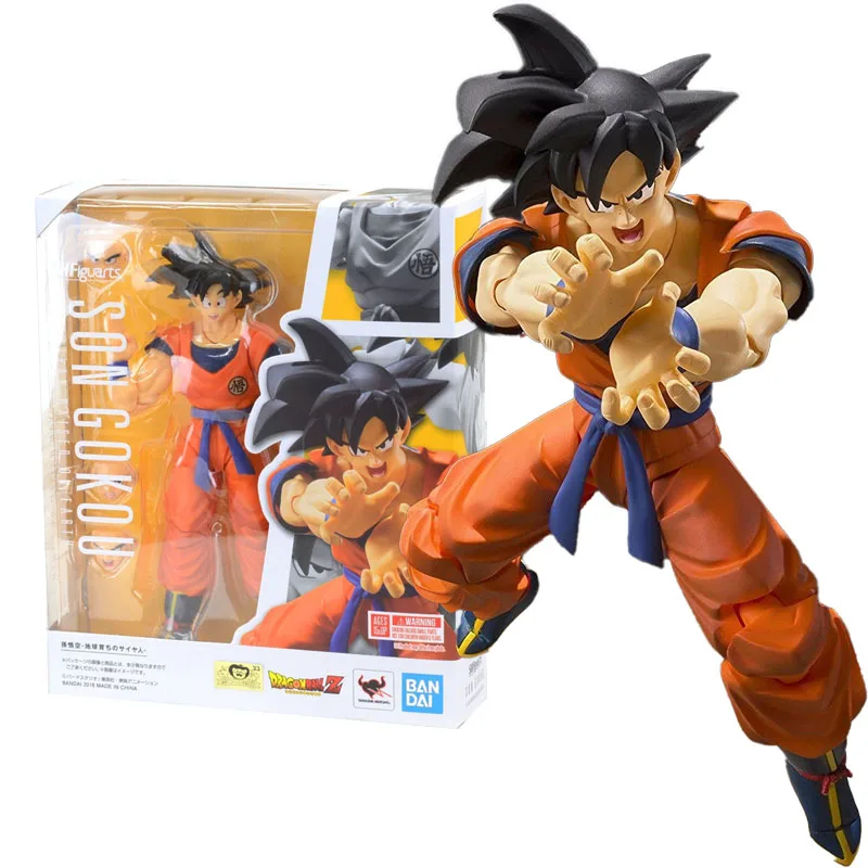 

Фигурка Bandai из аниме «Драконий жемчуг», фигурки SHF, Son Goku 2,0, Коллекционная модель черных волос, фигурка, игрушки для мальчиков, детский подарок