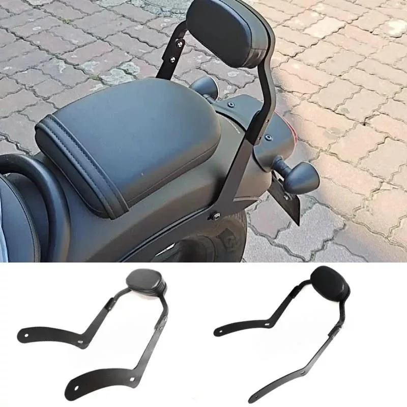 For Honda Rebel CM300 CM500 Small Backrest Thick Back Panel Support Stable Load-Bearing No Shaking Reduced Vibration Motorcycle