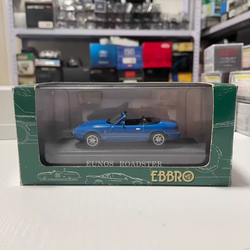 EBBRO moulé sous pression 1:43 échelle Roadster MX5 NA modèle de voiture en alliage produit fini série de Simulation Automobile Souvenirs Collection cadeau