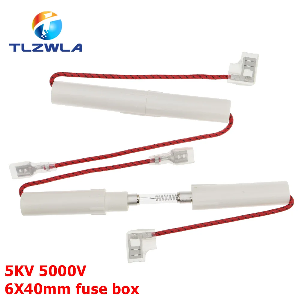 5KV 5000V 850mA 0.9A 900mA 0.8A 800mA 0.75A High Voltage Fuse for Microwave Ovens Universal Fuse Holder Microwave Ovens Parts