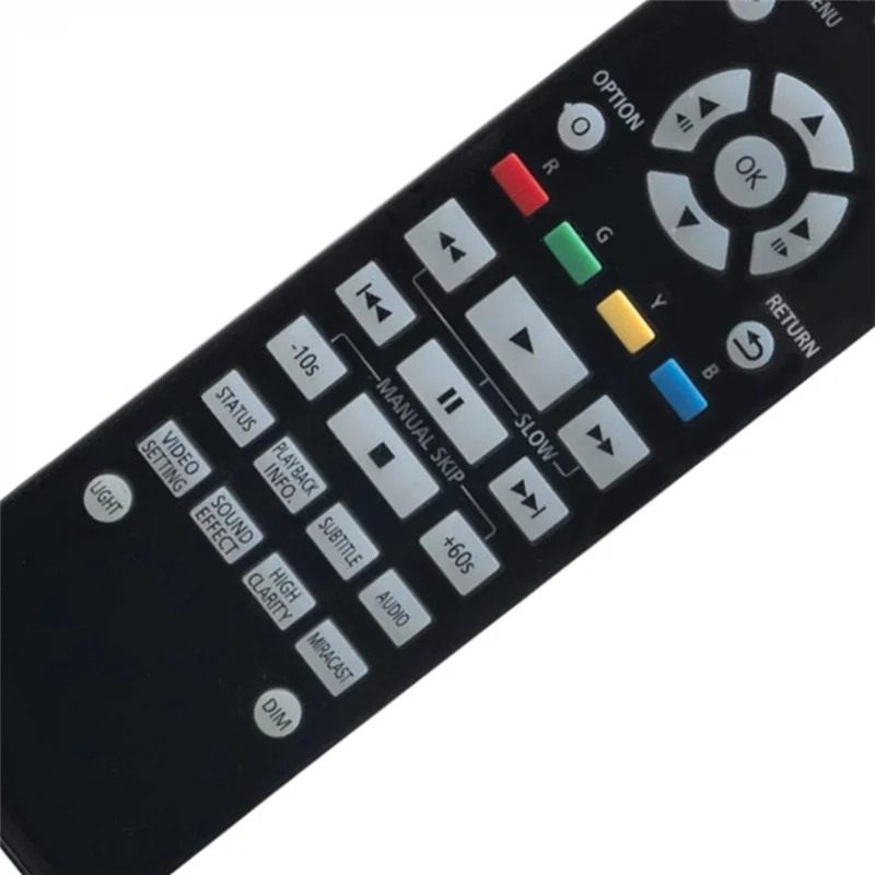 Täglich 1 PCS N2QAYA000130 Fernbedienung Ersetzen ABS Für Panasonic Blu-Ray Disc DVD Player DMP-BDT700 DMP-UB900 DMP-UB900GN DMPBD