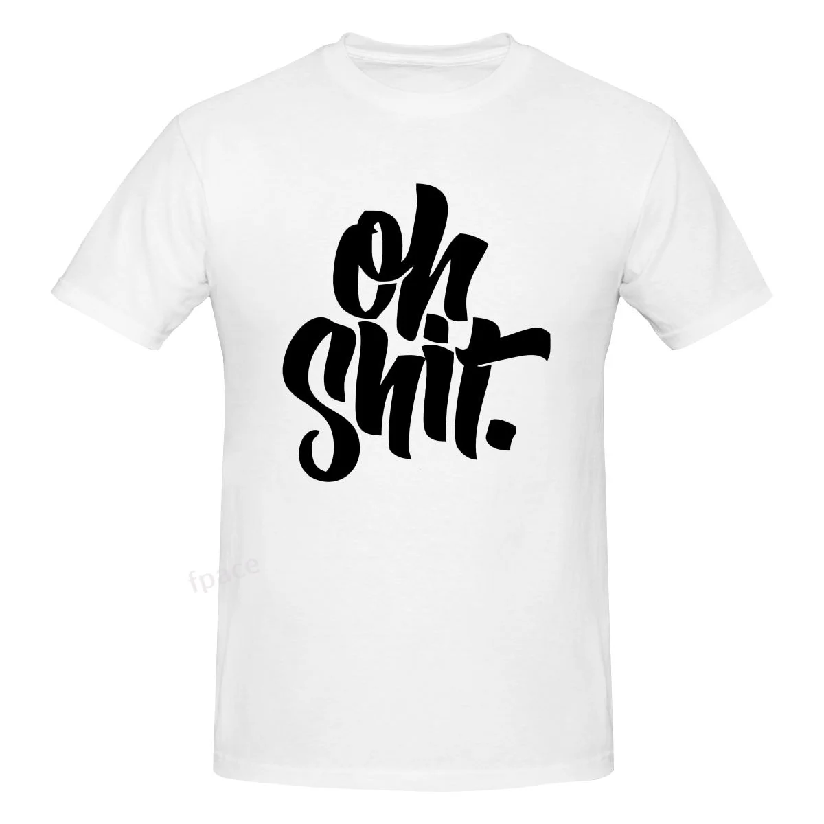 

OH SHIT Men's Basic Short Sleeve T-Shirt