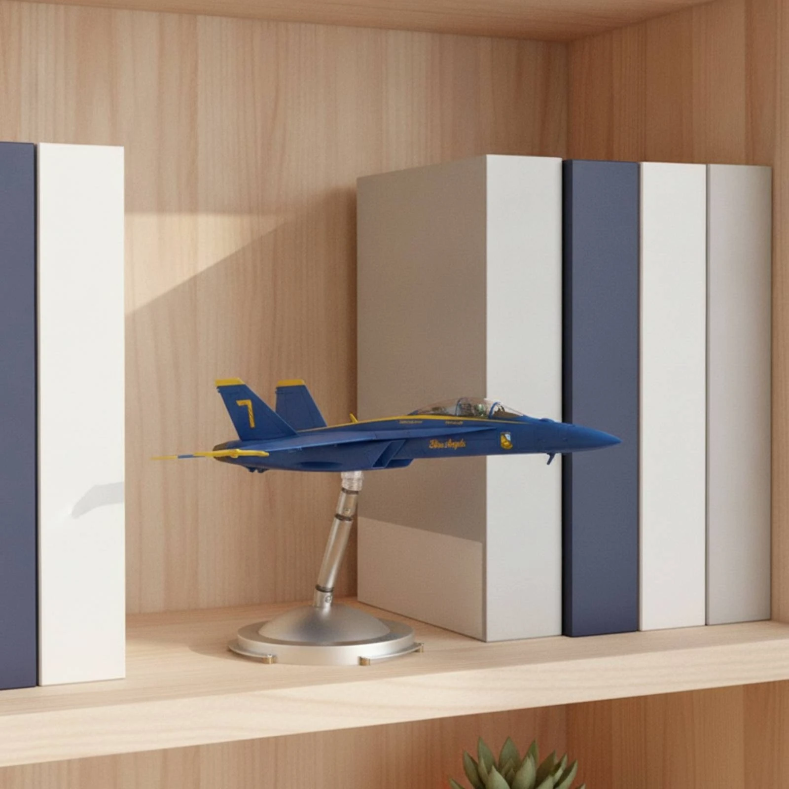 F/A-18 Super Hornet Model Alloy F-18 Super Hornet Model Die-Cast Airplane with Stand Detailed Collectible