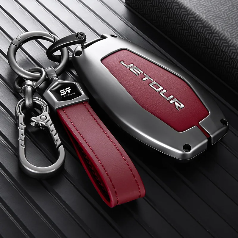 Car Key Protector Full Cover Anti Scratch Anti Drop For Chery Jetour 7 X70 Plus X70 FL X90 Plus Zinc Alloy Car Accessories