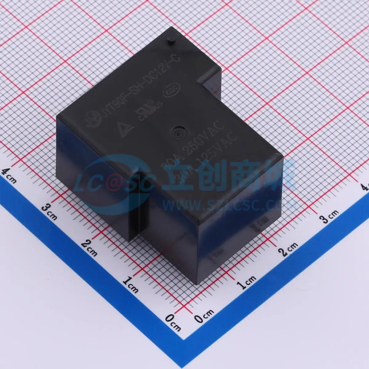 12pcs JYT90F-SH-DC12V-C 12V SPDT Power Relay PCB Electronic Switch