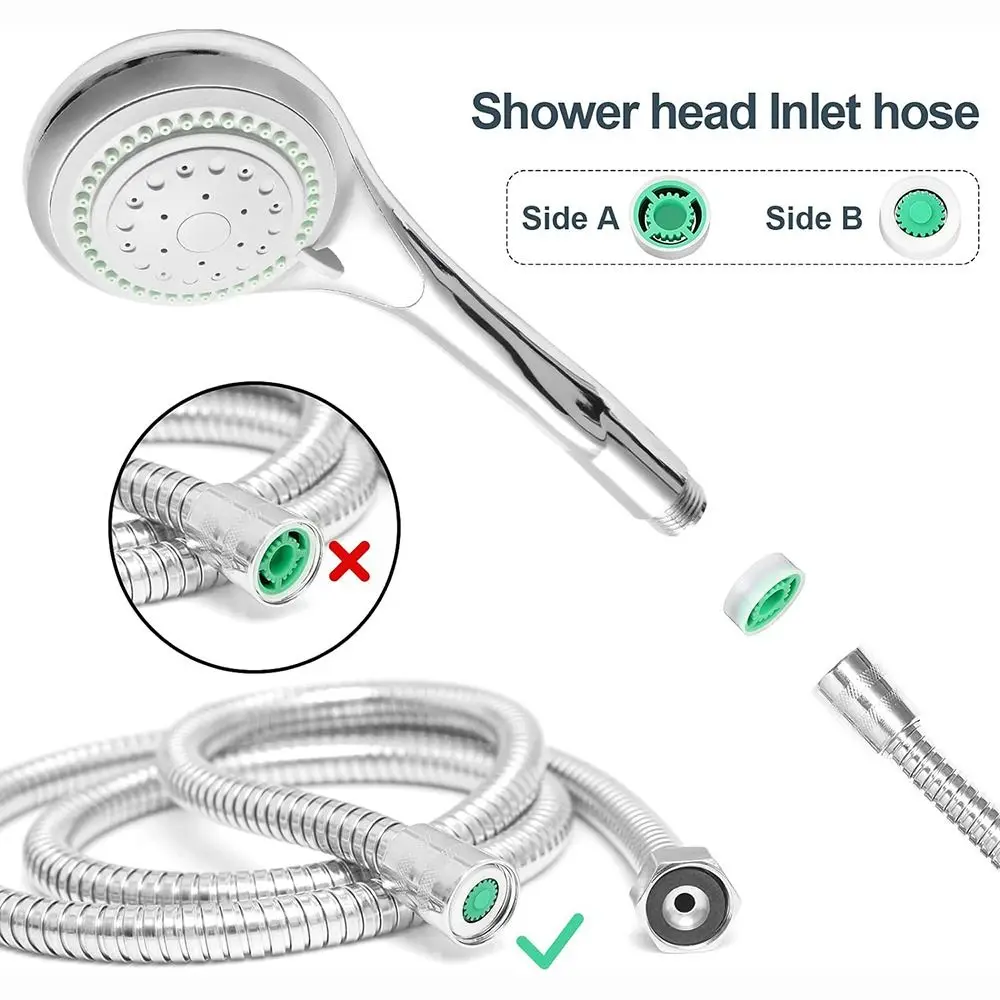 

Bathroom Accessories Plastics Shower Head Restrictor Water Flow Restrictor Faucet Water Saving Tablet Fixed Shower Head