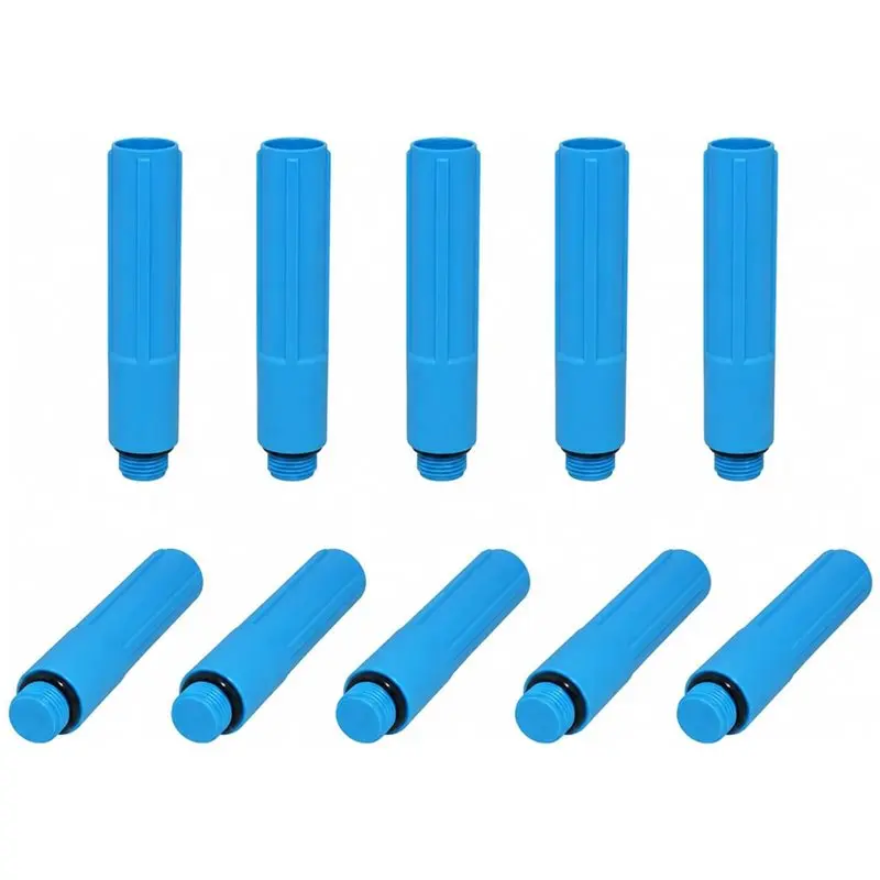 JHD Reusable 1/2 Inch MNPT Shower Test Plug, 10PCS 1/2 Fittings For Plumbing Pressure Testing And Pipe Sealing