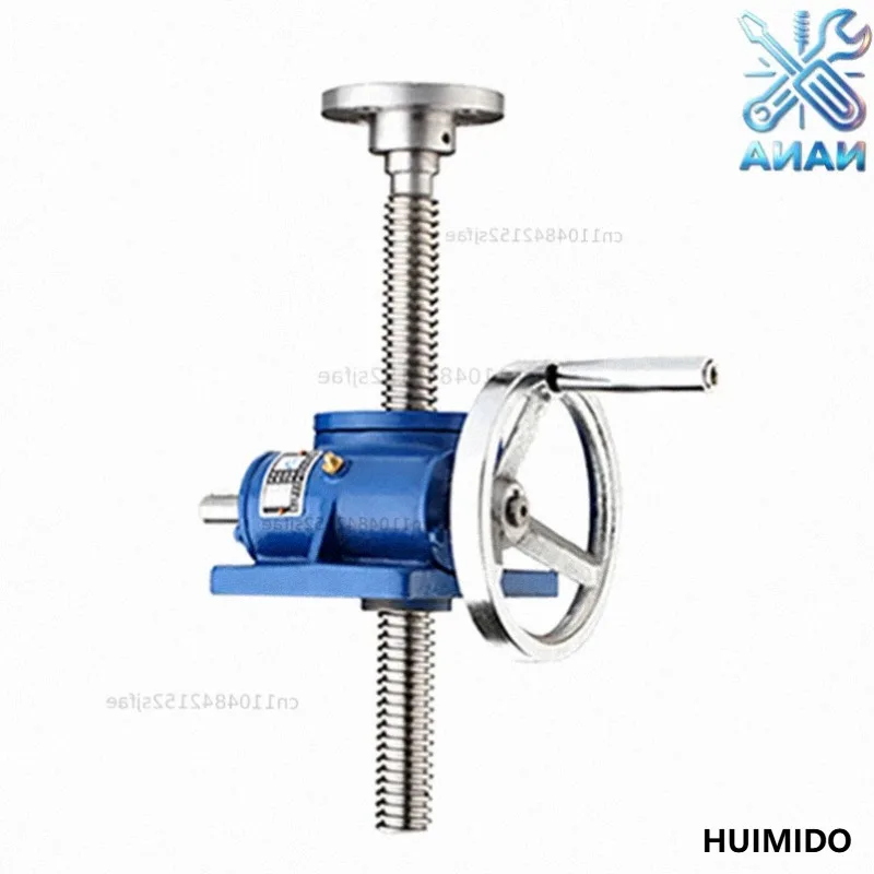 SWL1T/2.5T/5T Leading Screw Lifting Collar Cigar Handoperated Worm Worm SWL Lifting Reducer Fixed Lifting Platform Electric hand