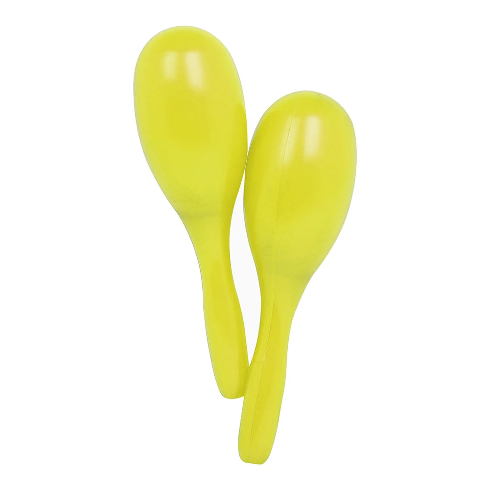 Maracas de percusión manual para niños, instrumentos musicales, martillo de arena, juguete para actuaciones en vivo, fiesta, venta al por mayor, 1 par