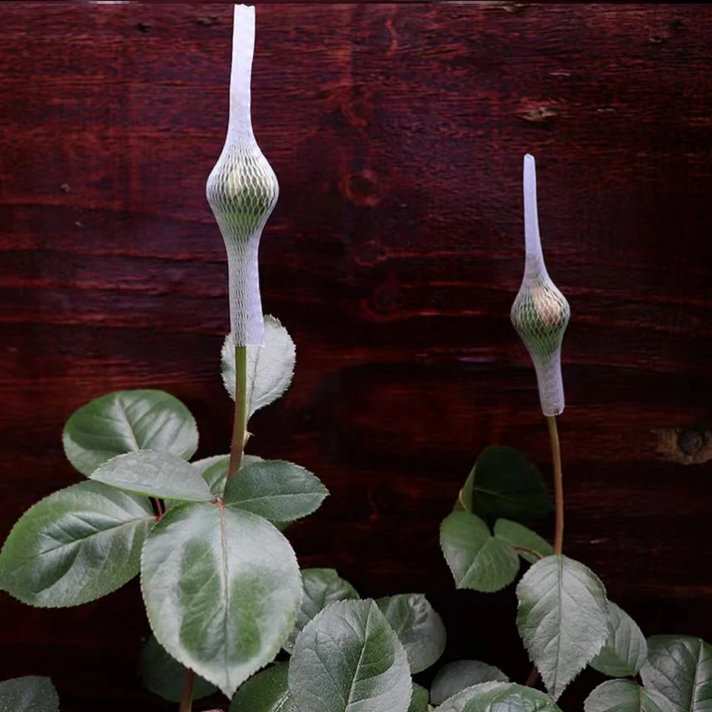 

100pcs Flower Garden Mesh Netting Anti Scratch Protection For Plants Outdoor Garden Use Plant Cover Mesh Netting For Climbing