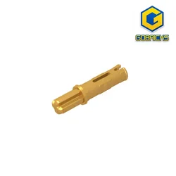 GDS-929 Axle Pin 3L with Friction Ridges Lengthwise and 1L Axle compatible with lego 11214 children's DIY Educational