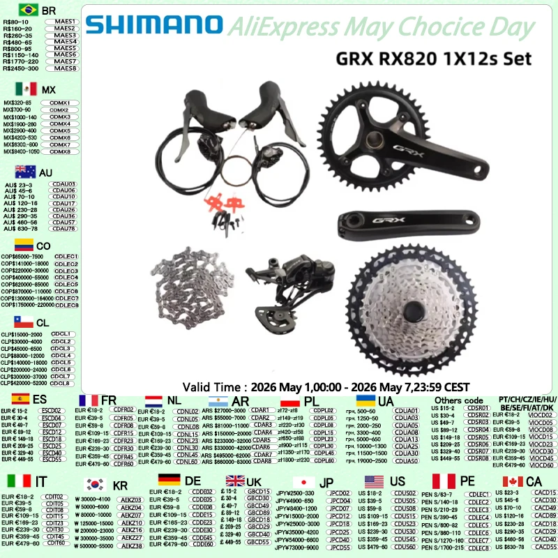 Shimano Grx RX820 G…