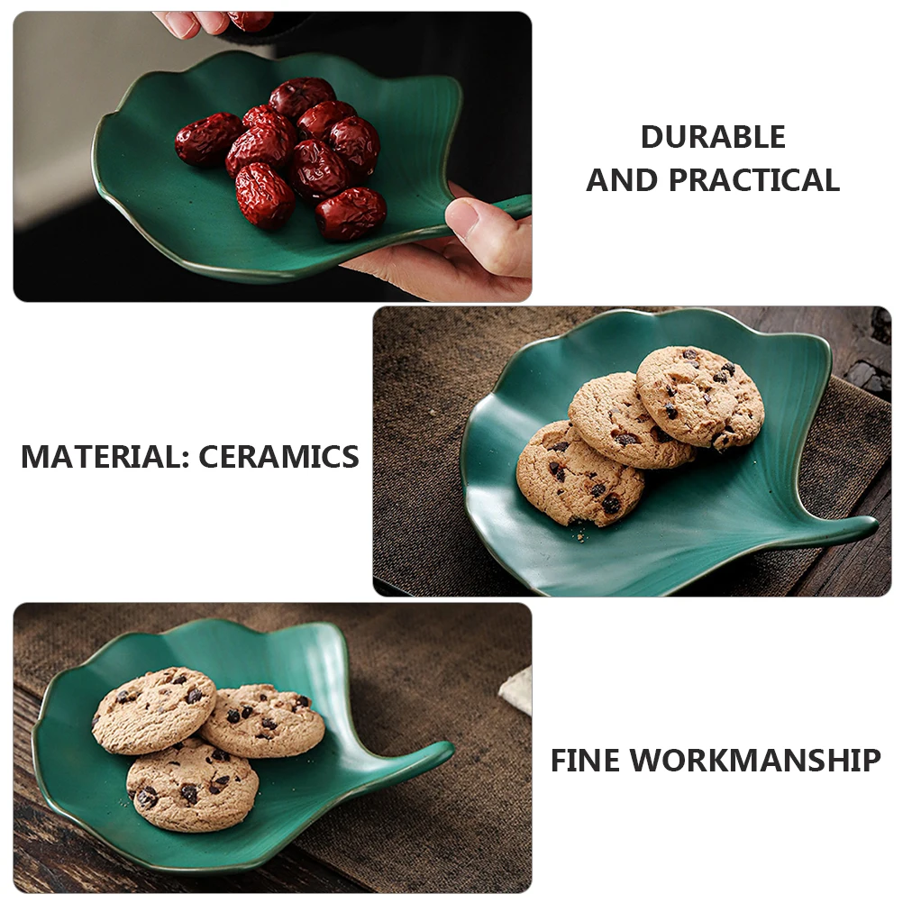 

Ceramic Fruit Storage Tray Premium Snack Serving Plate Party Dessert Container Home Kitchen Food Organizer Tool For Family