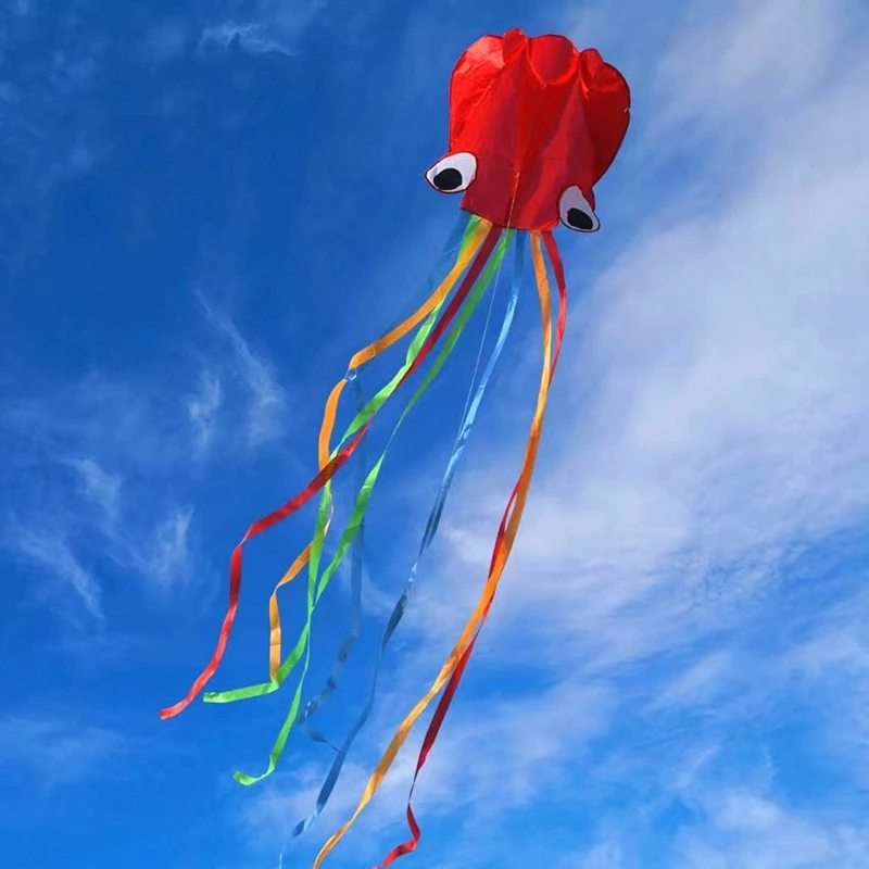 Octopus vliegers vliegen Zachte vliegers buitenspeelgoed voor kinderen vliegers fabriek windzakken professionele windvliegers koi opblaasbare vliegers