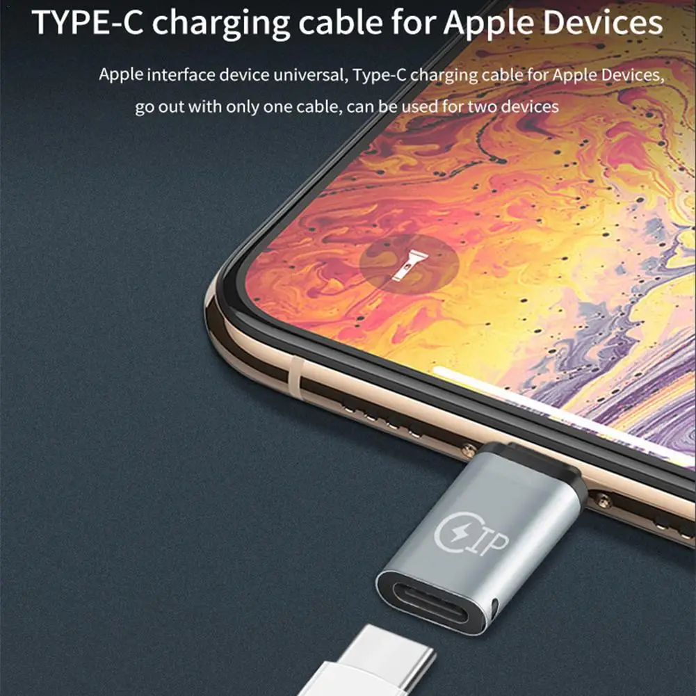  for 8pin To Typec Adapter Suitable For T Apple Phone Charging Adapter  USB C To Lighting Magnetic Adapter