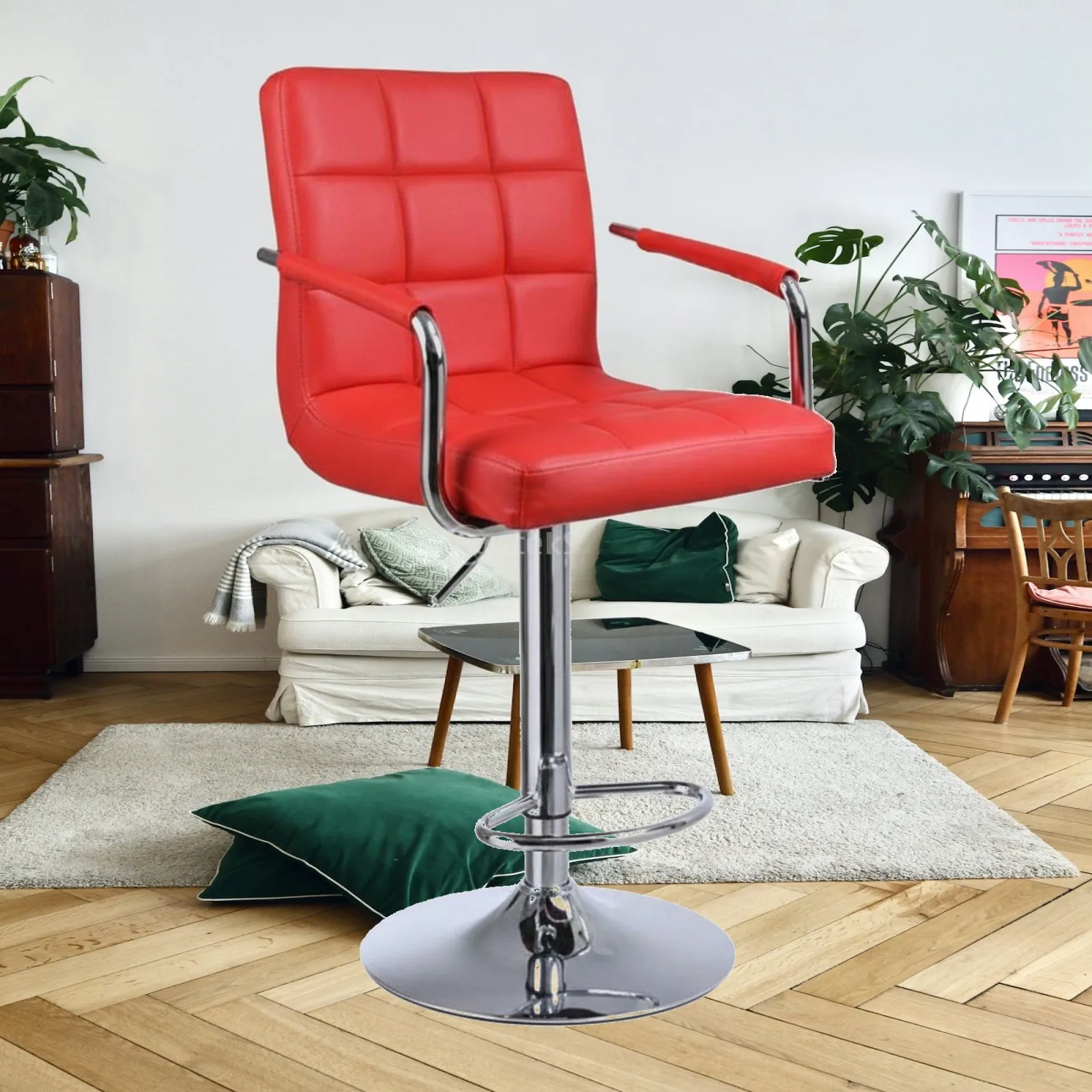 ergonomic-pu-leather-counter-stool-with-armrests-rotating-seat-for-home-bar-breakfast-nook-furniture