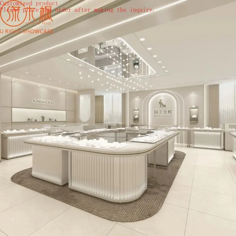 

Custom.Custom High - End Jewelry Display Cabinets Full - Process Jewelry Store Design Solutions Manufacturer