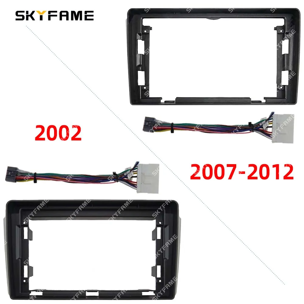 SKYFAME Автомобильная рамка Fascia адаптер Android большой экран Аудио приборная панель комплект для Ssangyong Rexton