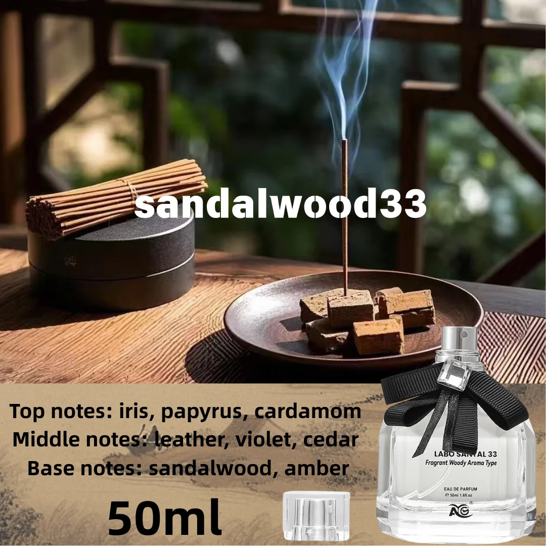

Мужские духи Spicy Woody, женские стойкие насыщенные ароматы, 50 мл, высококачественные брендовые оригинальные духи Sandalwood 33 парфюма