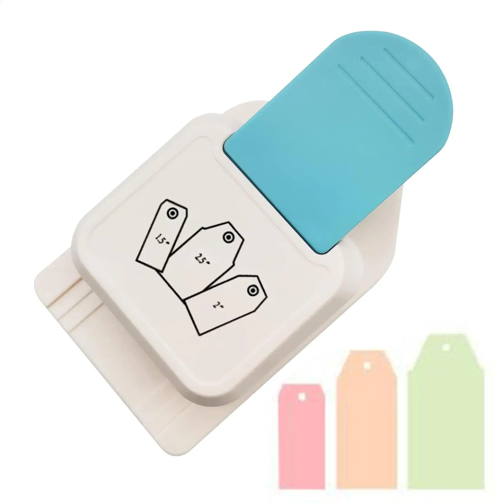 

Многофункциональный дырокол 3-в-1: угловой резак, вырубщик этикеток, дырокол для бумаги. Для скрапбукинга, изготовления открыток, DIY-поделок, фотокарточек и других поделок из бумаги.