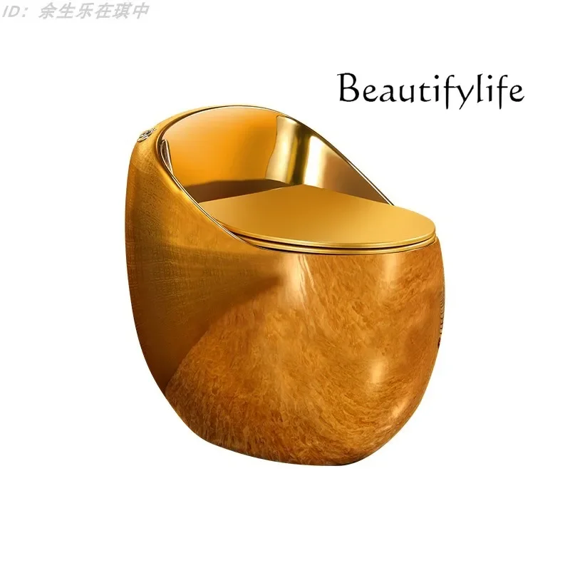 C Personalized And Creative Golden Toilet European Style Gold-plated Toilet Color Toilet Local Tyrant Gold