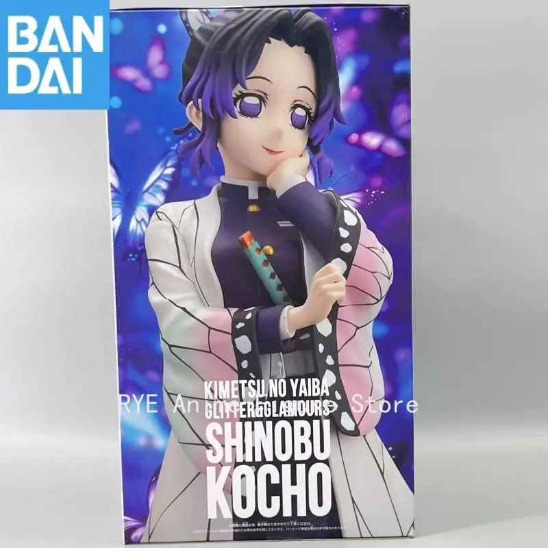 

Подлинная Bandai Banpresto Demon Slayer: Kimetsu No Yaiba Glitter & Glamours Shinobu Kocho Аниме Фигурка Модель Коллекционная Фигурка Игрушка
