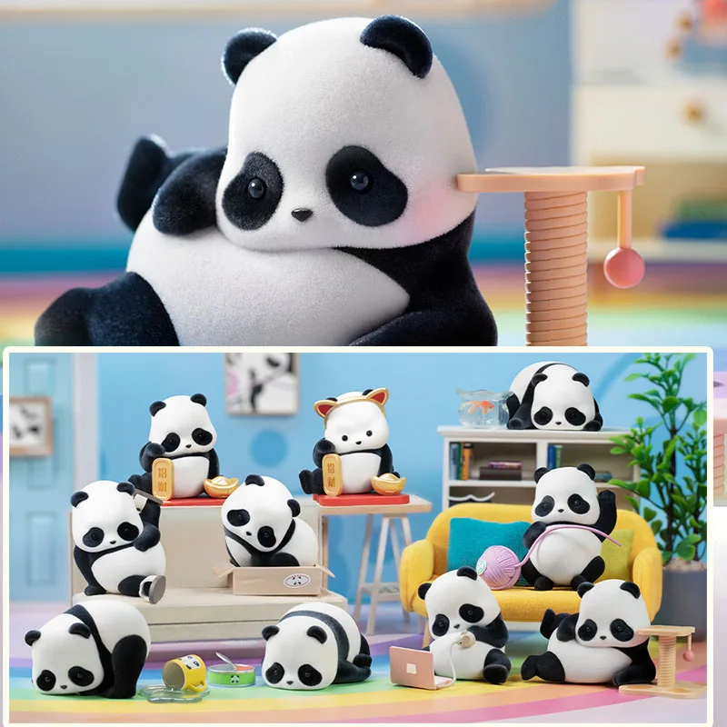 

52Toys Panda Roll Meow Series слепая коробка Mystery Box Kawaii Panda также серия кошек фигурка игрушка для девочек подарок на день рождения