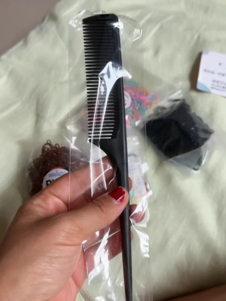 

Hair Comb Brush Hair Smoothing Comb Professional Multicolor Brush Portable Fluffy Hairdressing Comb Anti Static Styling Tool 1Pc