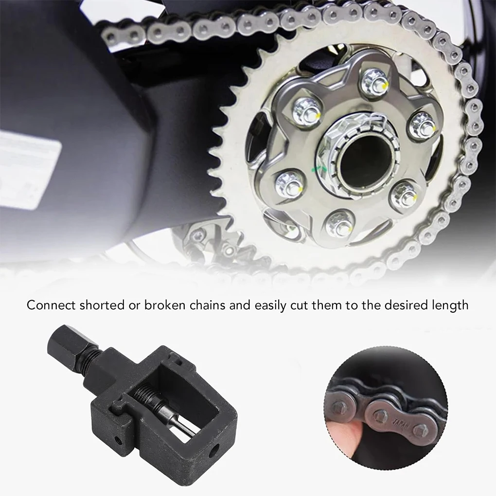 Motorcycle Bike Chain Breaker Splitter Link Riveter Heavy Duty Strength Tool Strong And Durable view 2