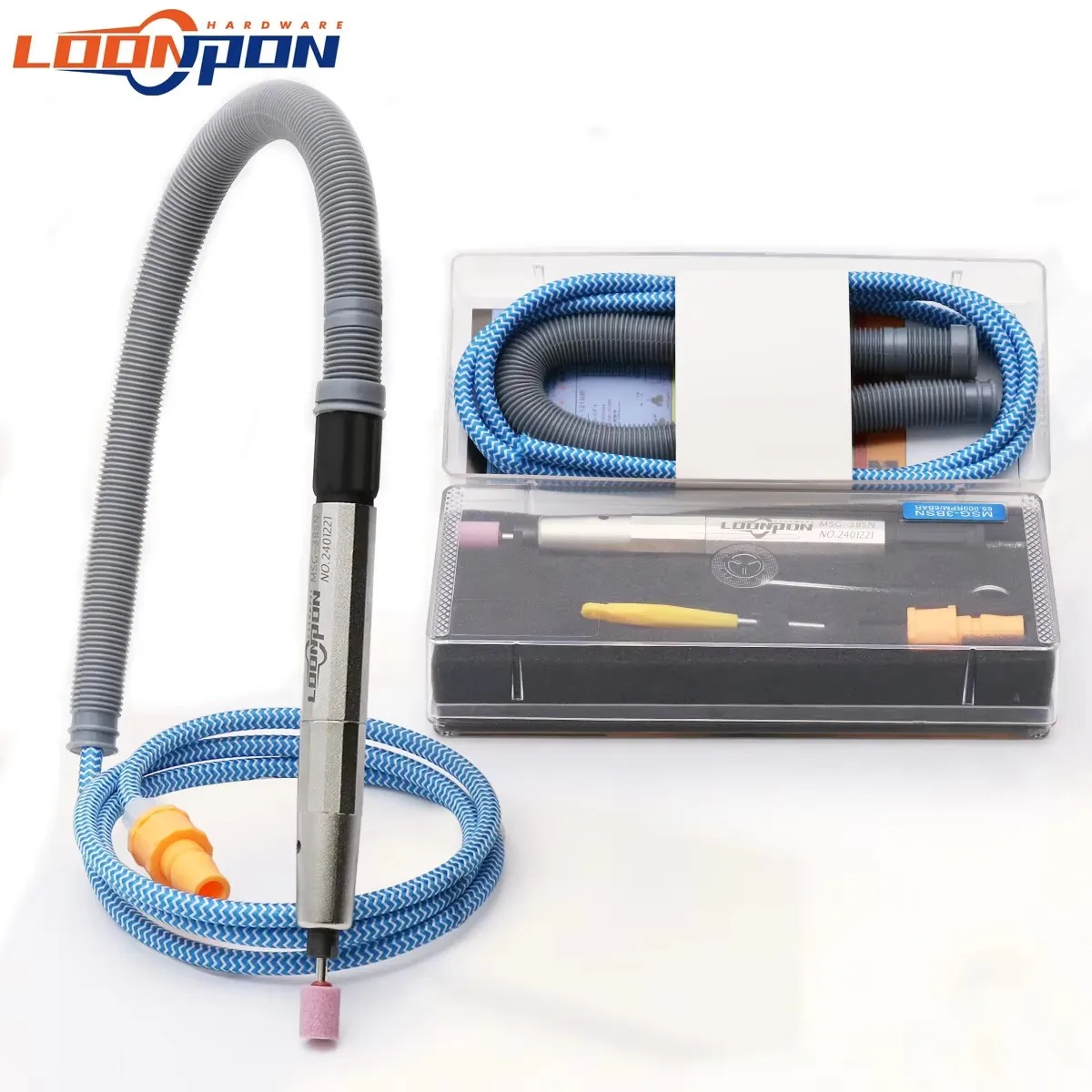 LOONPON High-Speed Air Micro Die Grinder Kits Mini Pencil Polishing Engraving Grinding Cutting Pneumatic Tools