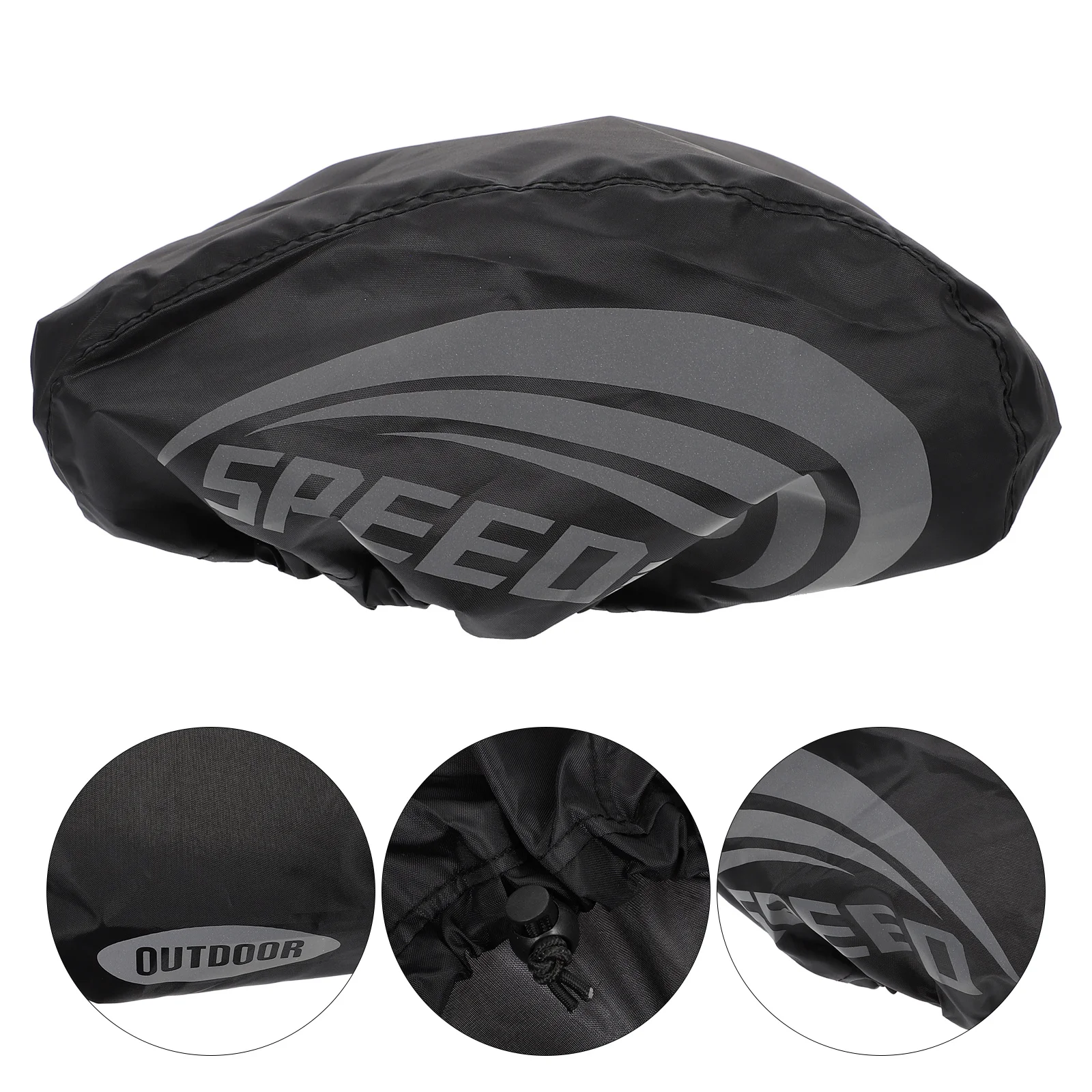 1Pcs Waterproof Cover Reflective Stripe Windproof Oxford Cloth Cycling Rain Protector Universal Fit