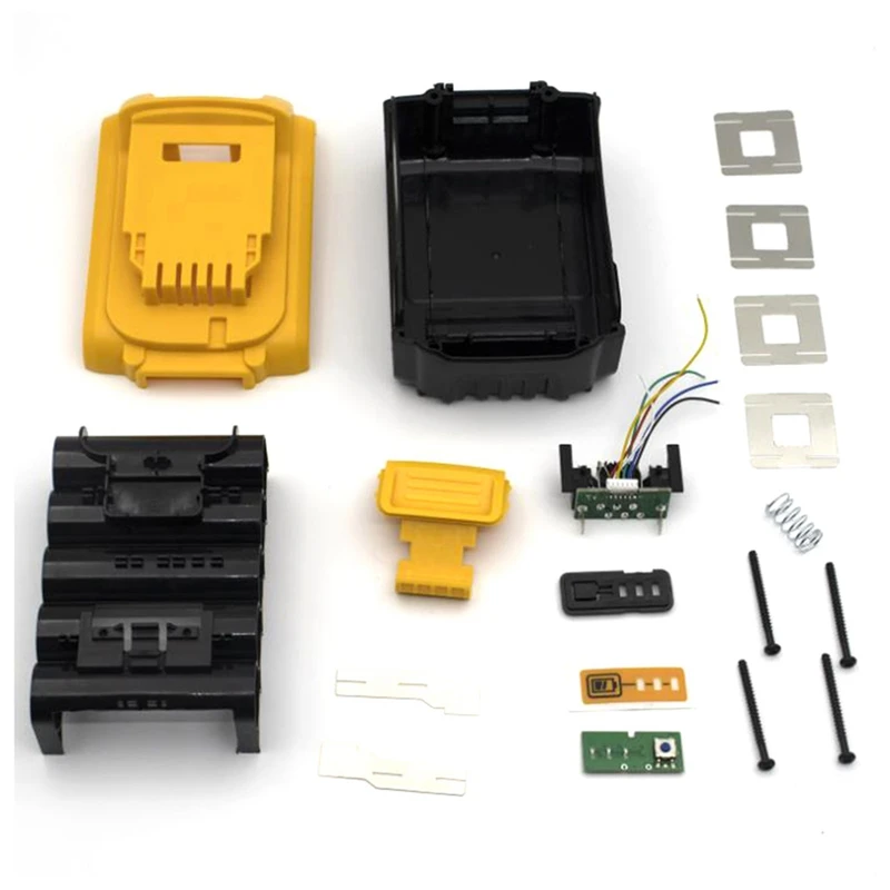 Herramienta de batería DCB200, caja de plástico, placa de protección de carga PCB, placa de circuito para batería de iones de litio Dewalt 18V 20V DCB183