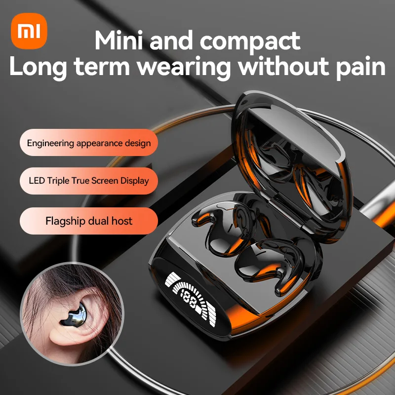 XIAOMI True Wireless Earbuds MD528 Bluetooth Earphone Noise Cancelling TWS Gaming Headest Hifi Sound Sports Headphones With Mic