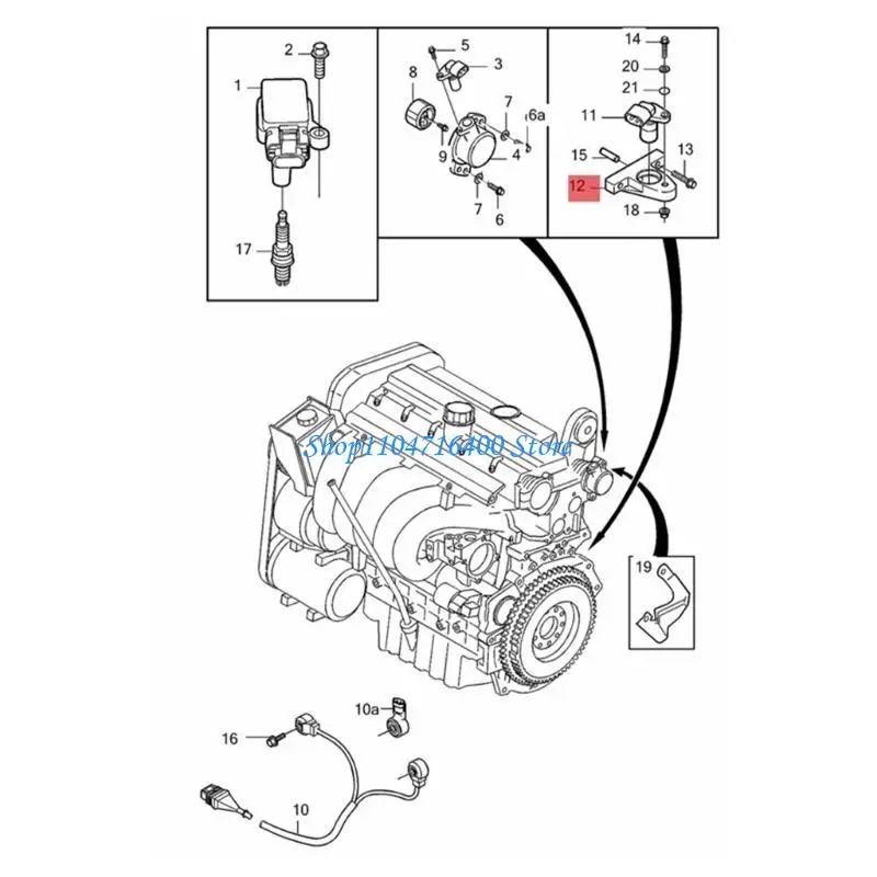 

y1gd 30637803 Crankshaft Position Bracket for 1999-2006