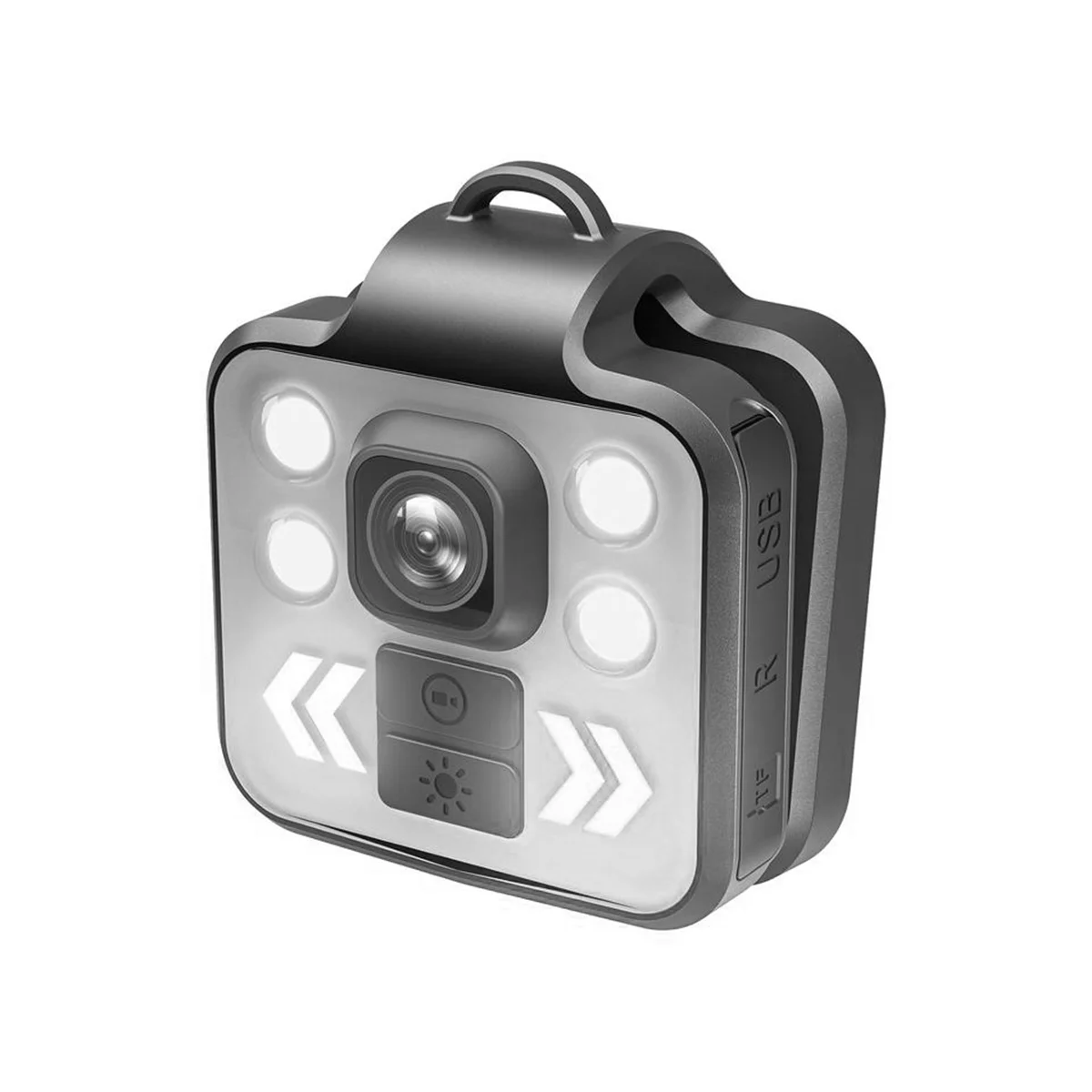 Przenośna kamera wideorejestrator noktowizor sportowy 1080P rejestrator kamera HD do zewnętrzna kamera bezpieczeństwa domowego, 128G