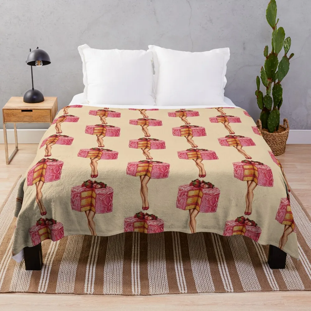 

Hot Cakes Throw Blanket Decorative Sofas Tourist Blankets For Bed Blankets