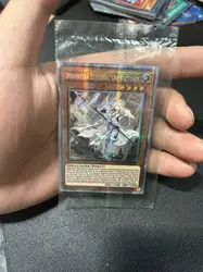 Yu Gi Oh PrismaticSecret Rare/PSER TCG Dogmatika Ecclesia, the Virtuous (ROTD-EN005) Karta z kolekcji angielskiej (nieoryginalna)