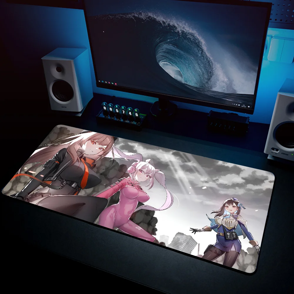 Goddess Of Victory NIKKE Anime Girl Mousepad Mouse Mat Desk Mat With Pad Gaming Accessories Prime Gaming XXL Keyboard Pad