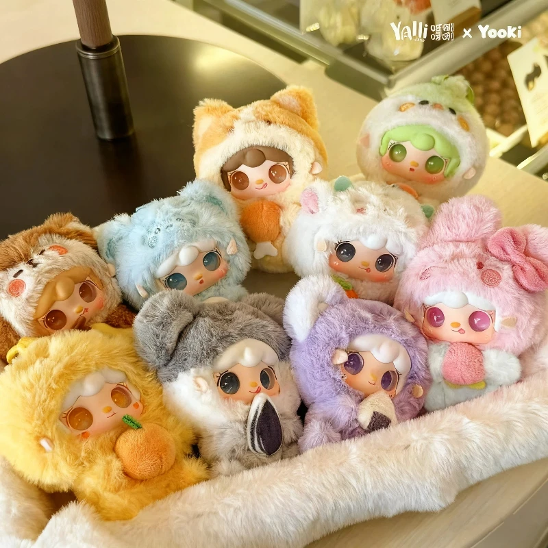 

Yooki V10 Gourmet Restaurant Series Виниловая плюшевая слепая коробка Кукла Настольный орнамент Рюкзак Очаровательный брелок Таинственная коробка Игрушки Подарки