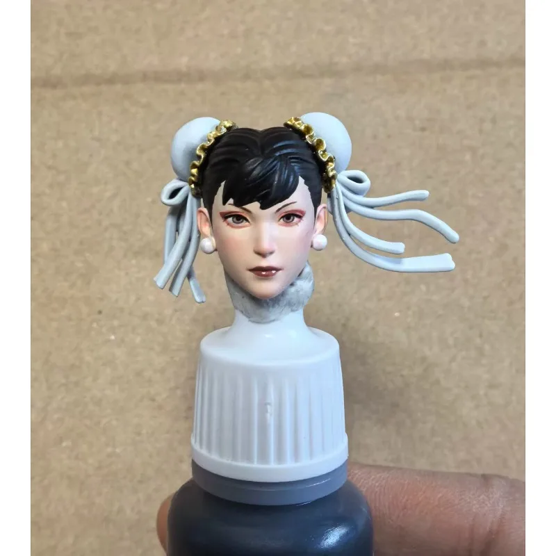 

Customization 1/12 1/18 Scale Street Fighter Chun-Li Head Carving Model for Action Figures Body DIY Collection