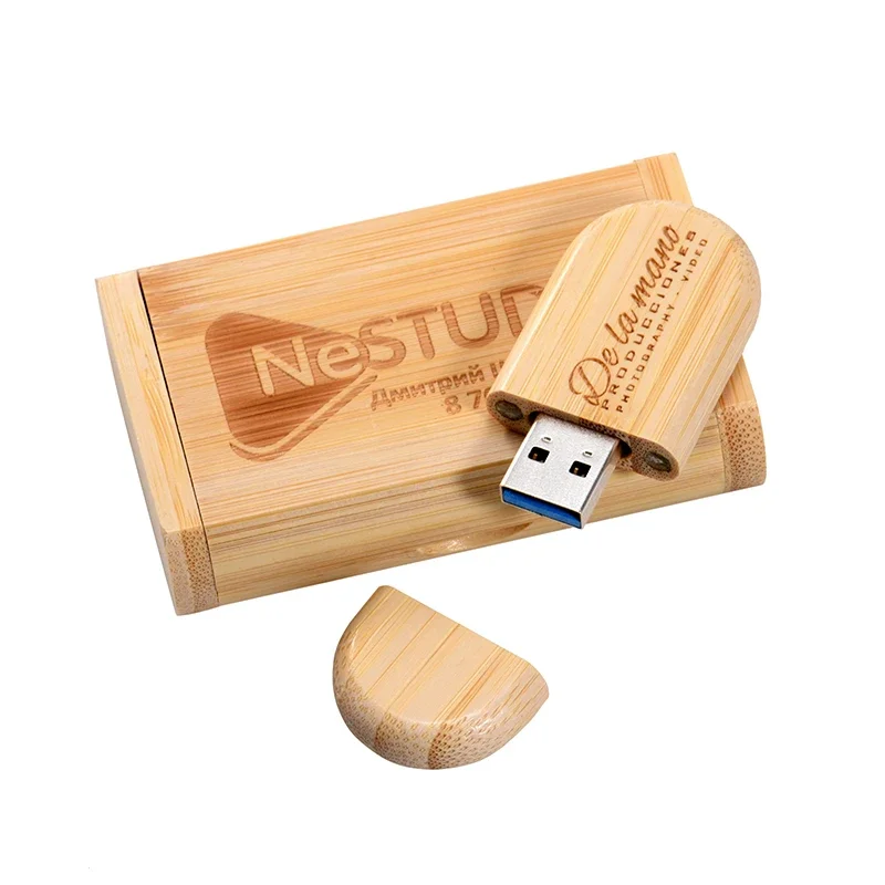 Imagem -05 - Jaster- Custom Logo Usb 3.0 Flash Drive Caixa de Madeira Colorida Memory Stick Presente Criativo Pen Drive 32gb 64gb 128gb 30 Unidades por Lote