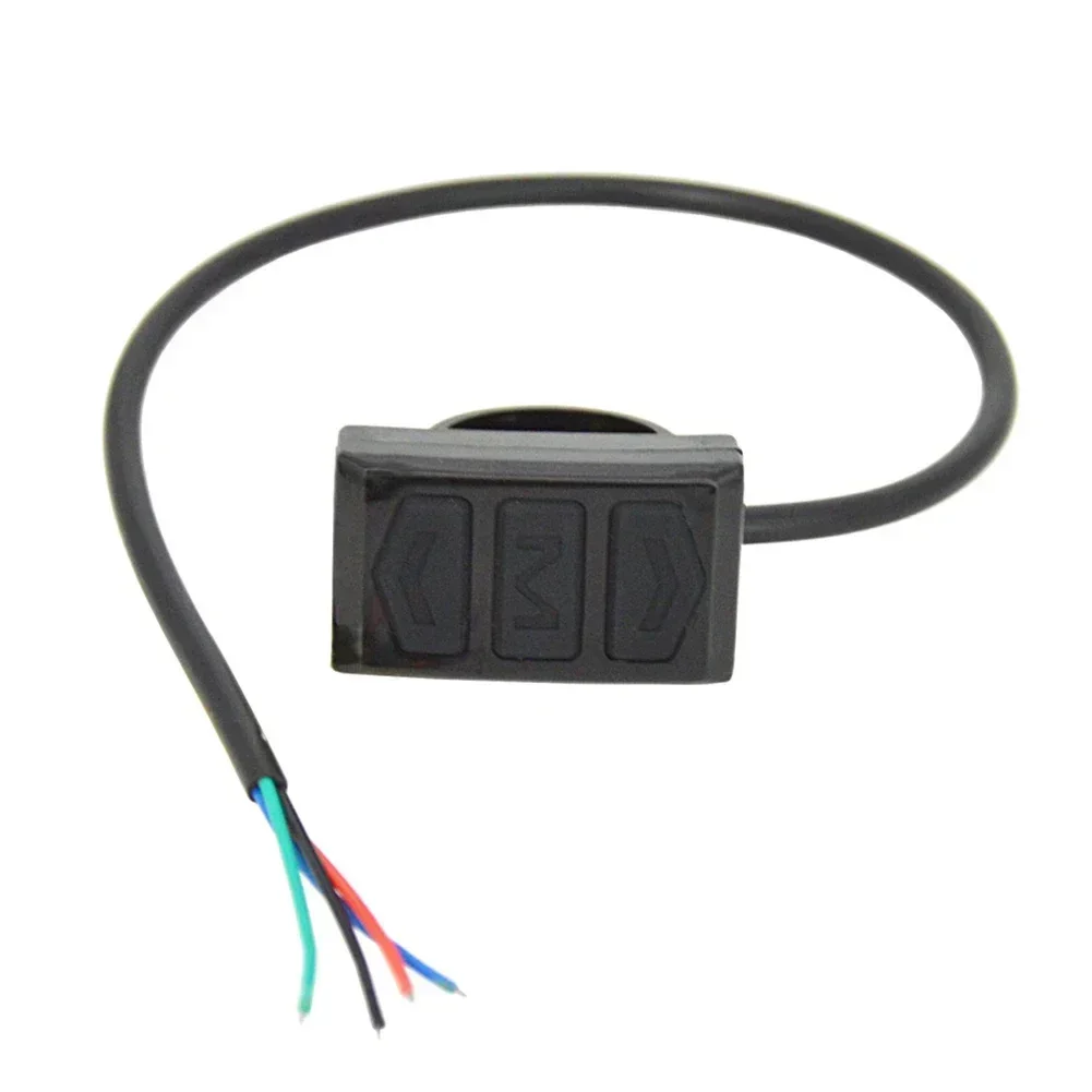 Electric Bicycle Switch ON OFF Control Button Handlebar Mount Split Meter Switches Button For LCD Meter Ebike Accessories