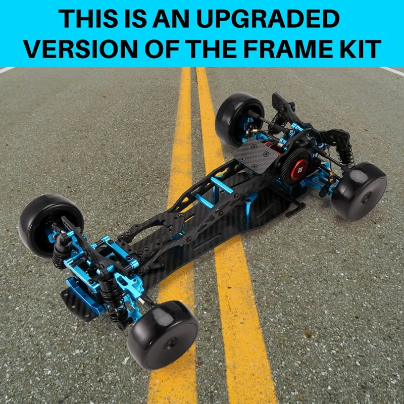 DIY RC Car Center Drive Drift Racing Frame 1/10 D5S RC Car Carbon Fiber Frame DIY KIT High Speed Racing Model
