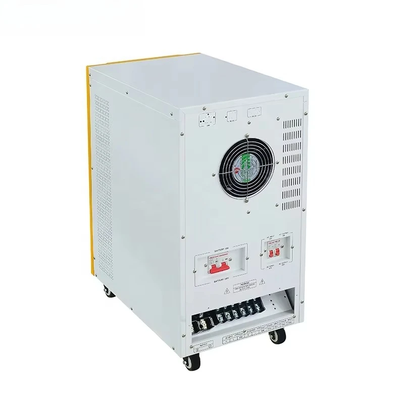 6KW Hybrid Solar Inverter Battery Charger Built-in PWM 100A Pure Sine Wave Inverter 110V 220V 230VAC Output