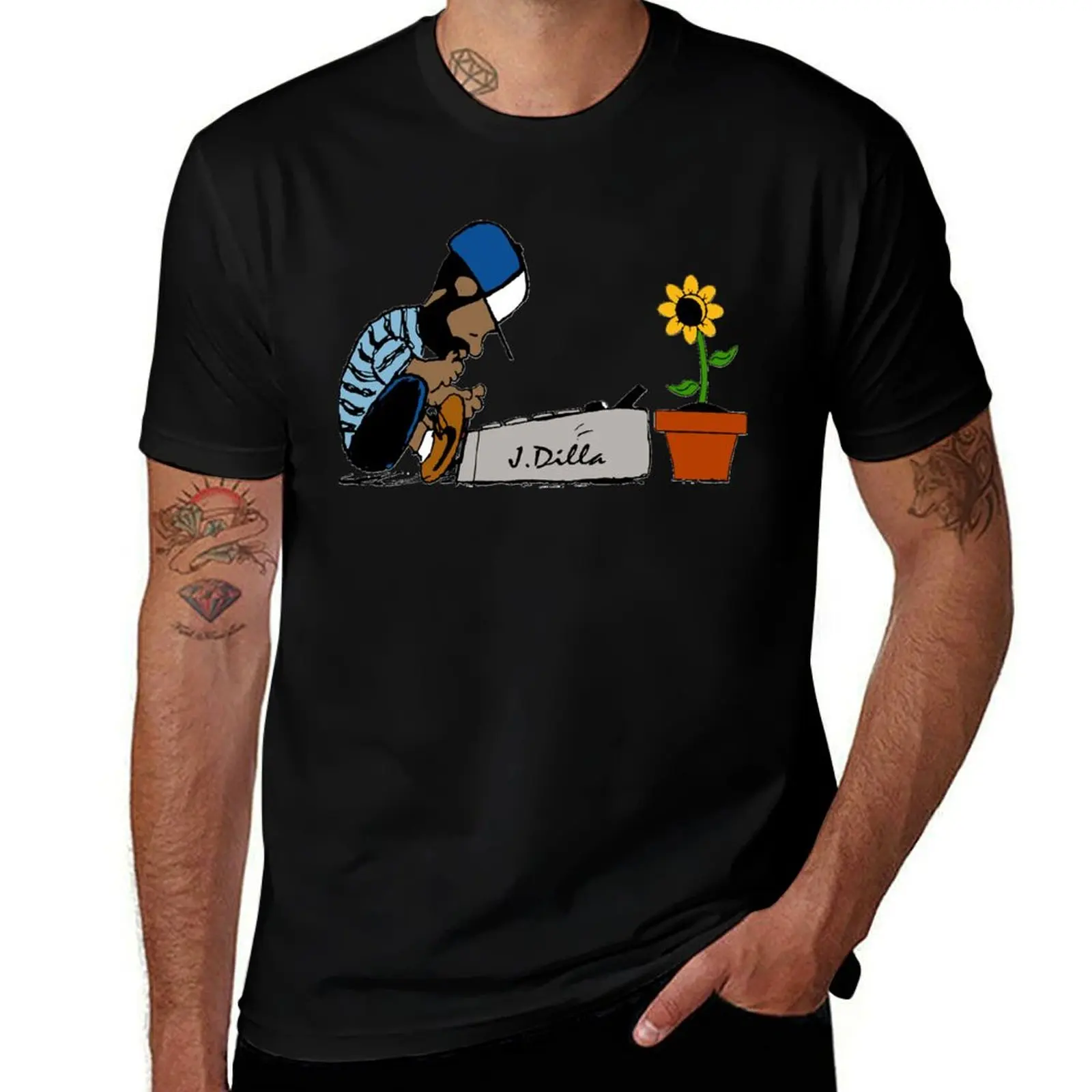 

J Dilla Classic T-Shirt anime tshirt men t shirt cotton 100% T-Shirt