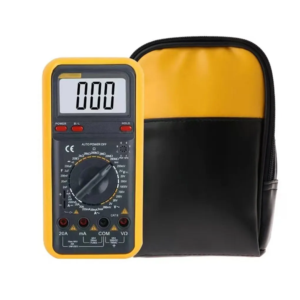 Portable Multimeter Carrying Bag Voltmeter Storage Pouch Detector