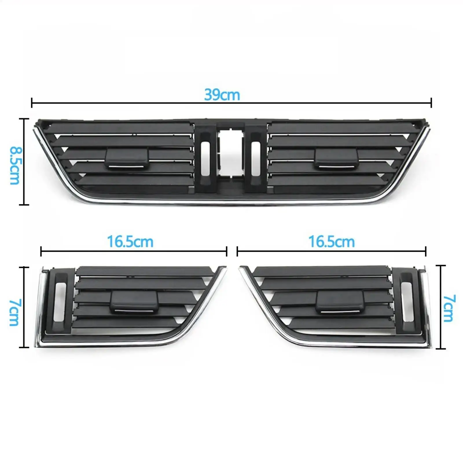 

Dashboard Air Vent Cover ABS Plastic Repair Part for Skoda Octavia Easy Installation Vehicle Accessory