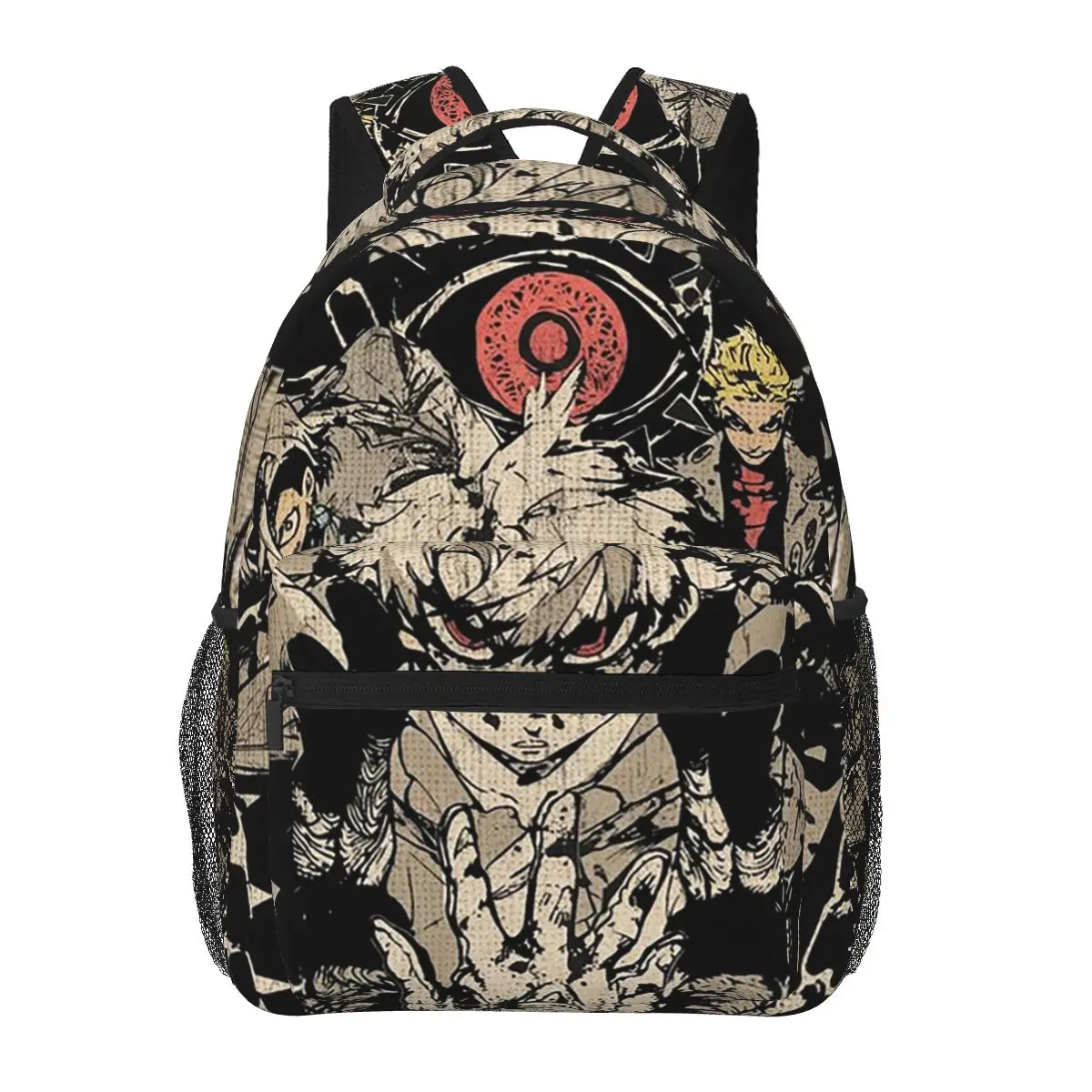 

Riyo Reaper Gachiakuta Manga Anime Student Backpack School Bag Hiking Travel Daypack for Boys Girls Bookbag Shoulder Bags