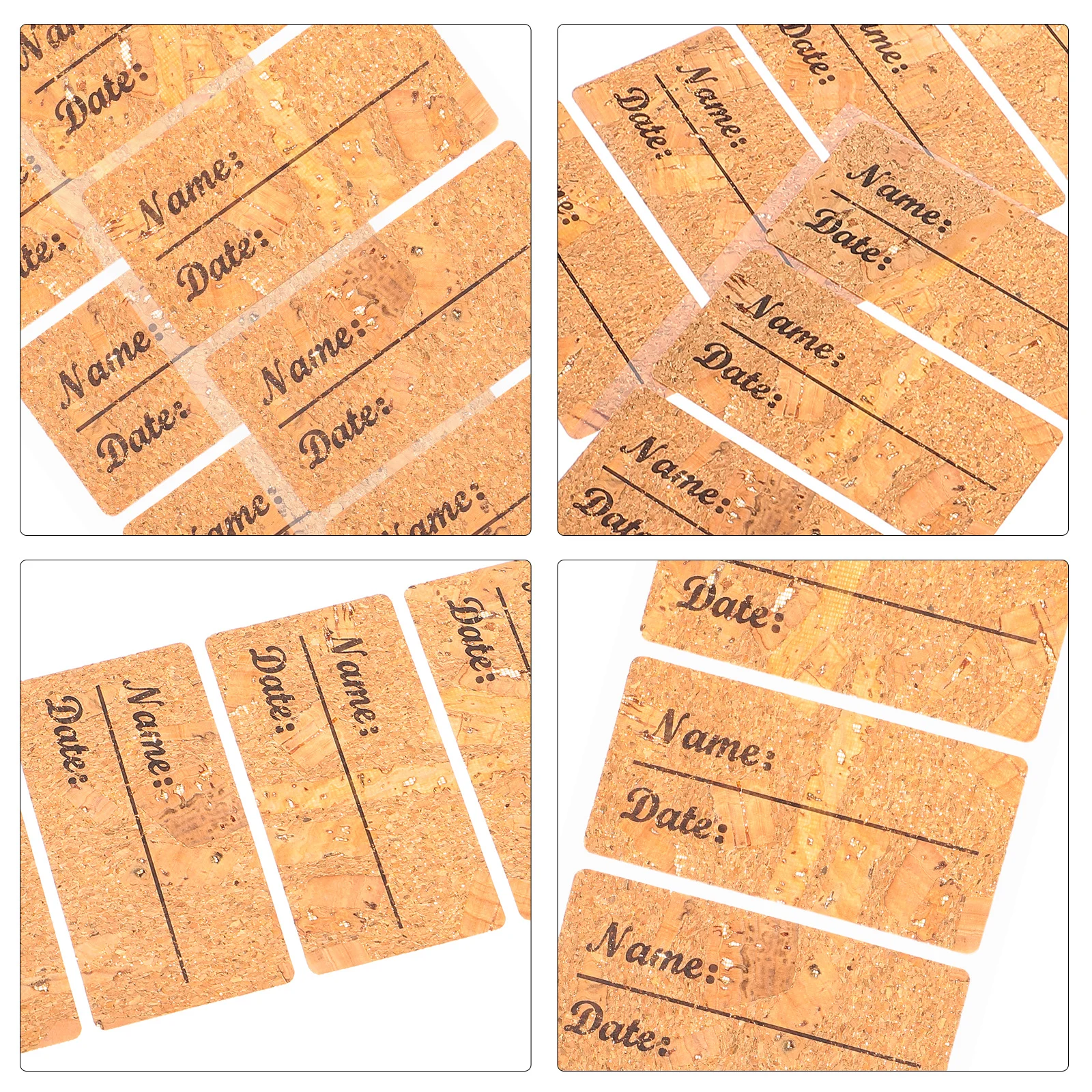 

1 Set Pvc Waterproof Label Stickers Classification Name Tags Adhesive Sorting Sticker Tabs Writable Name Tags For Gifts Bottles