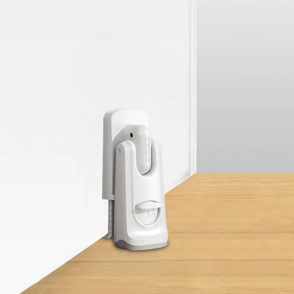 

Home Door Stopper Heavy-duty Door Wedge Childproof Door Stopper for Carpet Tile Wood Floors Anti-slip Finger Pinch for Baby